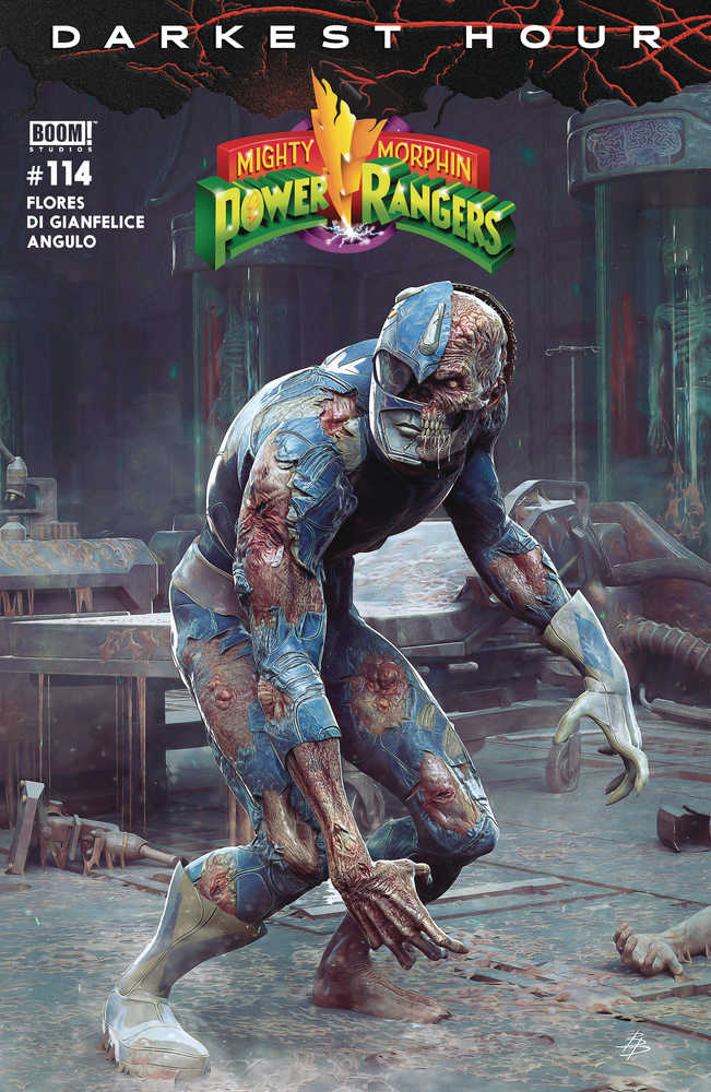 Mighty Morphin Power Rangers #114 Cover B Dark Grid Variant Barend | Odin's Place