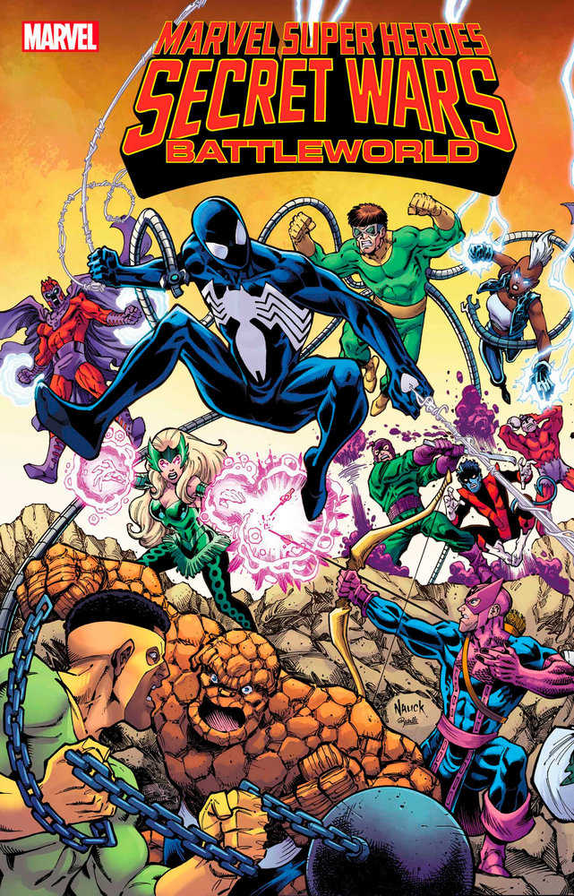 Marvel Super Heroes Secret Wars: Battleworld 1 Todd Nauck Connecting Variant | Odin's Place