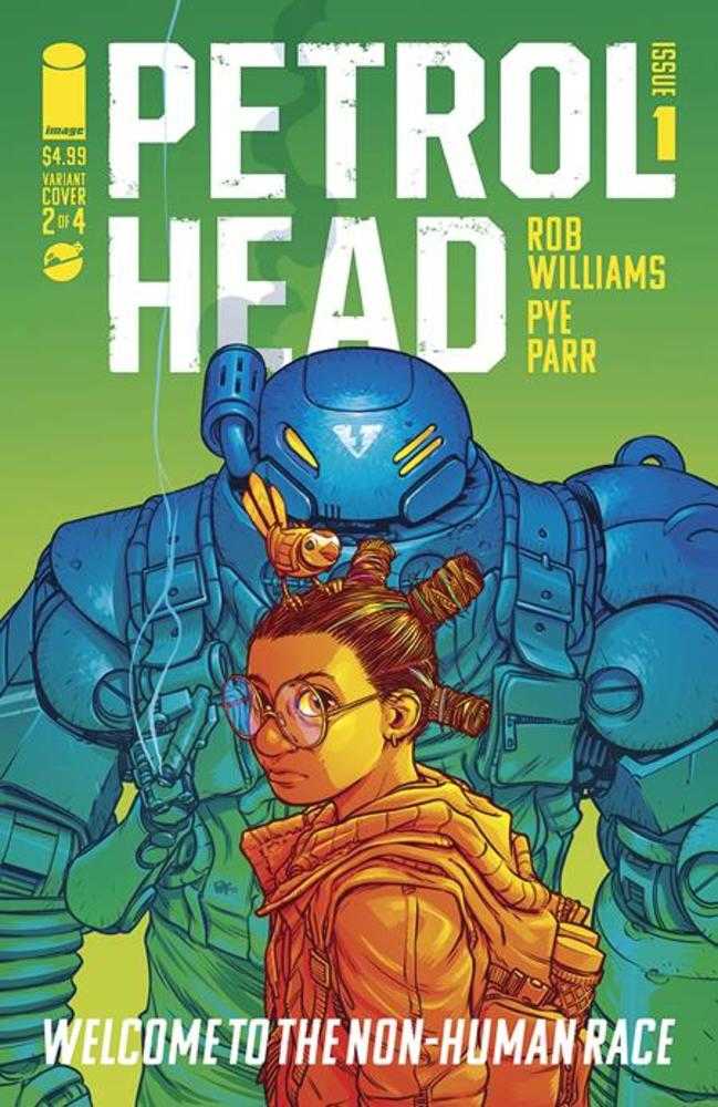 Petrol Head #1 Cover B Pye Parr Green Variant | Odin's Place
