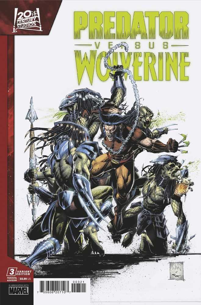 Predator vs Wolverine #3 Whilce Portacio Variant | Odin's Place