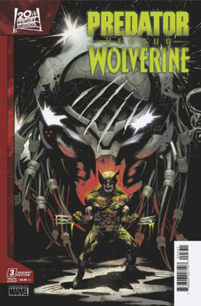 Predator vs Wolverine #3 Adam Kubert Variant | Odin's Place