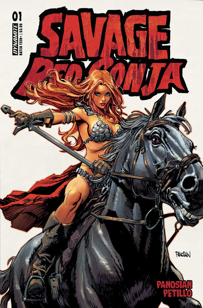 Savage Red Sonja #1 Cover A Panosian | Odin's Place