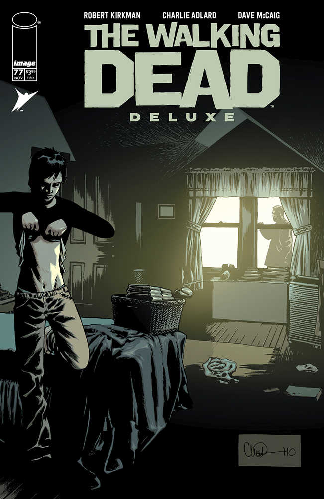 Walking Dead Deluxe #77 Cover B Charlie Adlard & Dave Mccaig Variant | Odin's Place