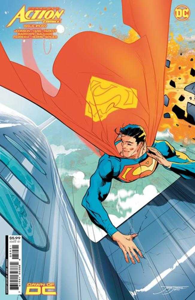 Action Comics #1059 Cover B Jorge Jimenez Card Stock Variant | Odin's Place
