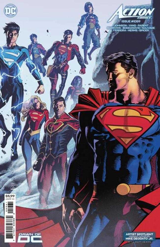 Action Comics #1059 Cover D Mike Deodato Jr Artist Spotlight Card Stock Variant | Odin's Place