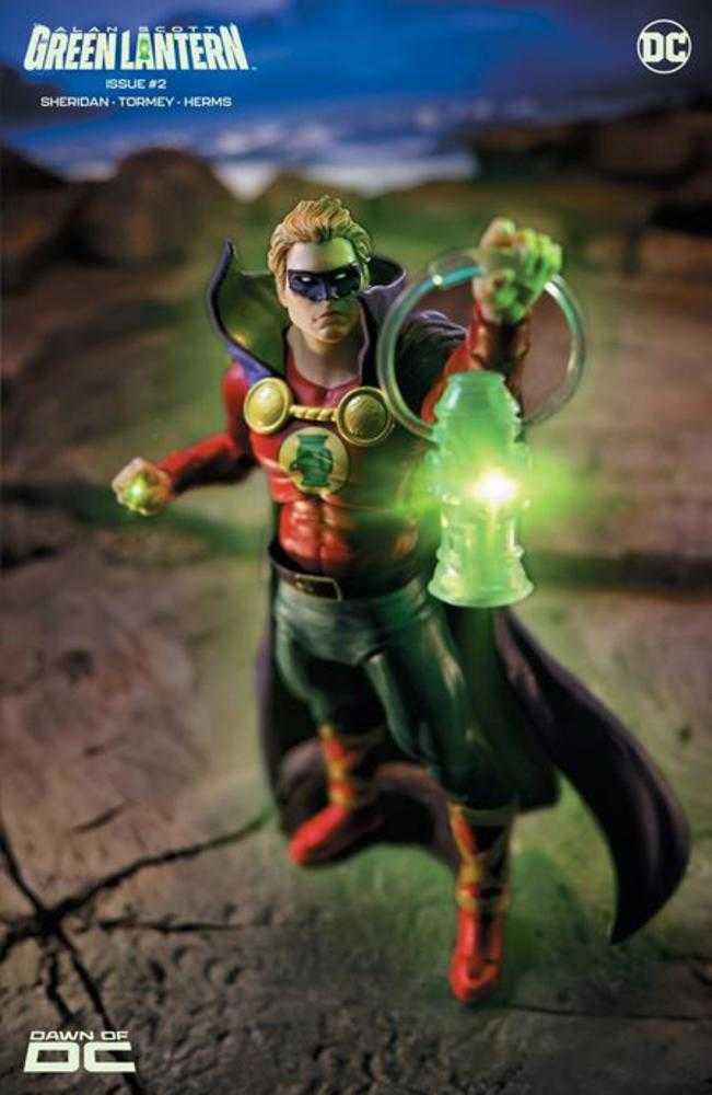 Alan Scott The Green Lantern #2 (Of 6) Cover C Alan Scott McFarlane Toys Action Figure Card Stock Variant | Odin's Place
