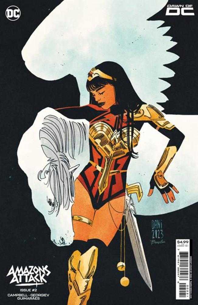 Amazons Attack #2 Cover B Dani Card Stock Variant | Odin's Place