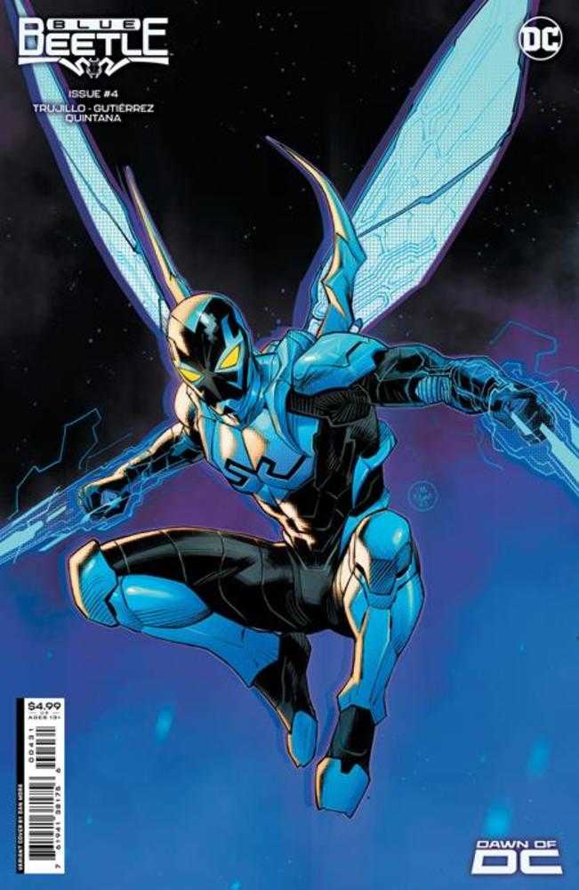 Blue Beetle #4 Cover B Dan Mora Card Stock Variant | Odin's Place