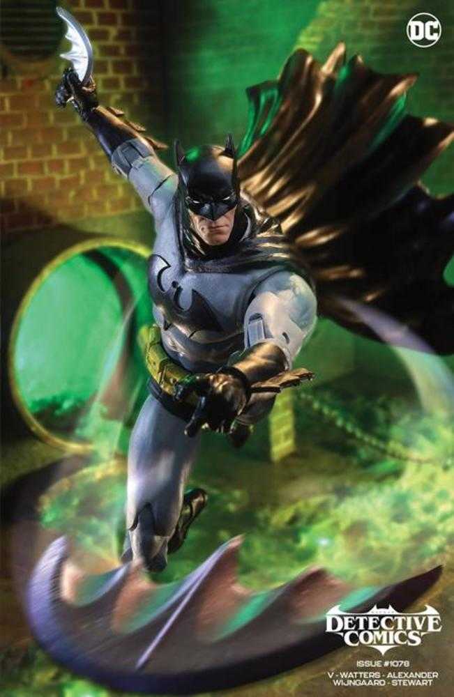 Detective Comics #1078 Cover D Batman McFarlane Toys Action Figure Card Stock Variant | Odin's Place