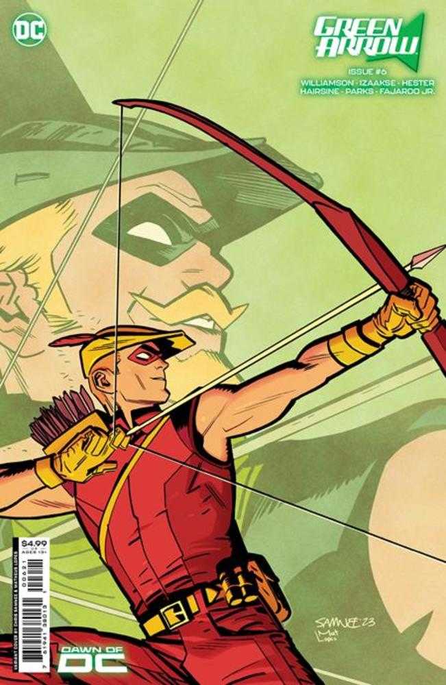 Green Arrow #6 (Of 12) Cover B Chris Samnee Card Stock Variant | Odin's Place