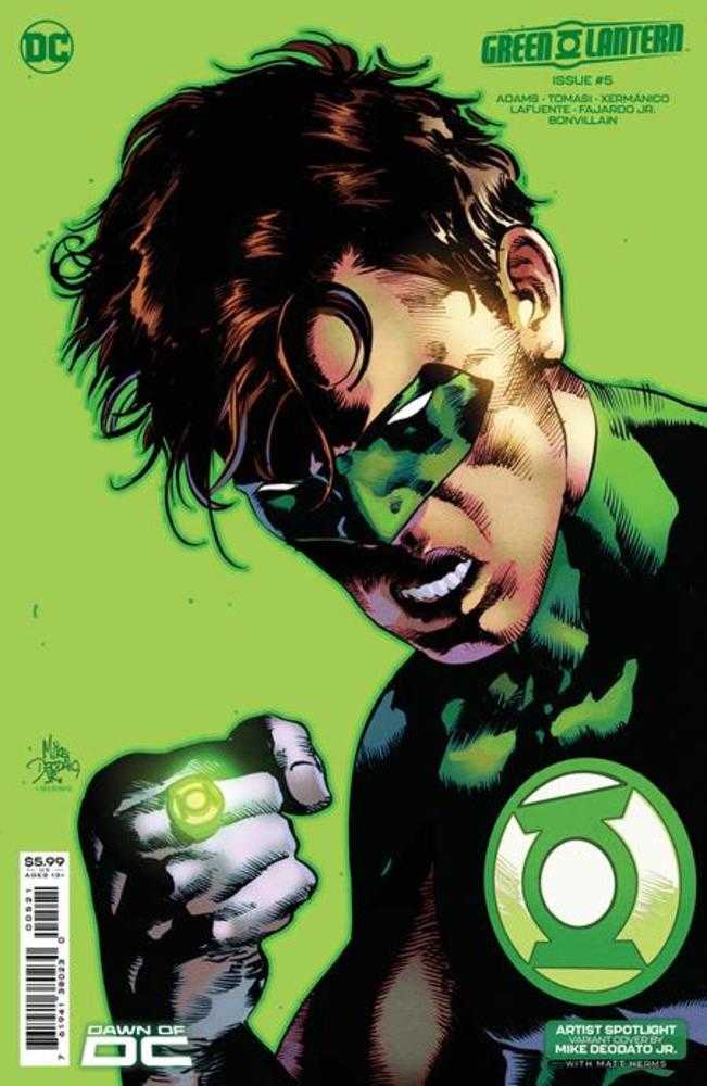 Green Lantern #5 Cover C Mike Deodato Jr Artist Spotlight Card Stock Variant | Odin's Place