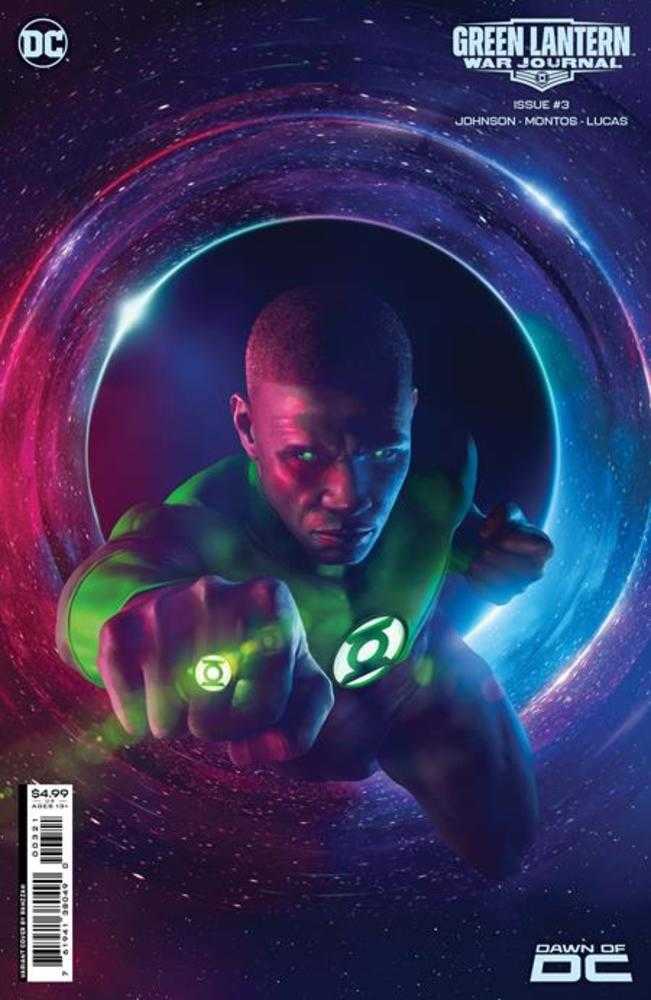 Green Lantern War Journal #3 Cover B Rahzzah Card Stock Variant | Odin's Place