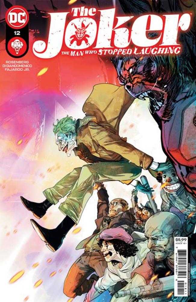 Joker The Man Who Stopped Laughing #12 Cover A Carmine Di Giandomenico | Odin's Place