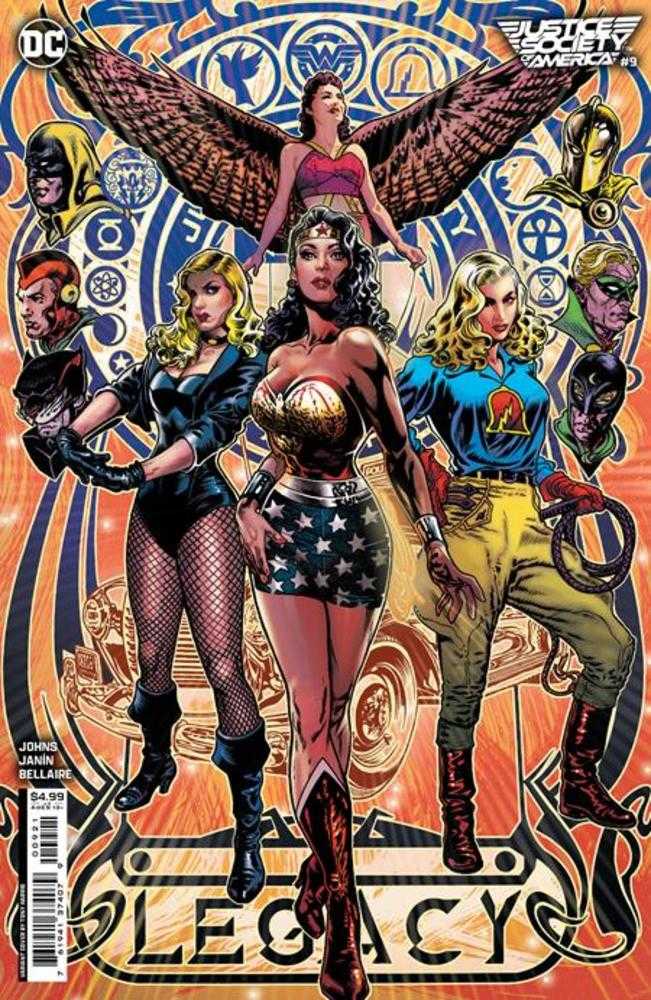 Justice Society Of America #9 (Of 12) Cover B Tony Harris Card Stock Variant | Odin's Place