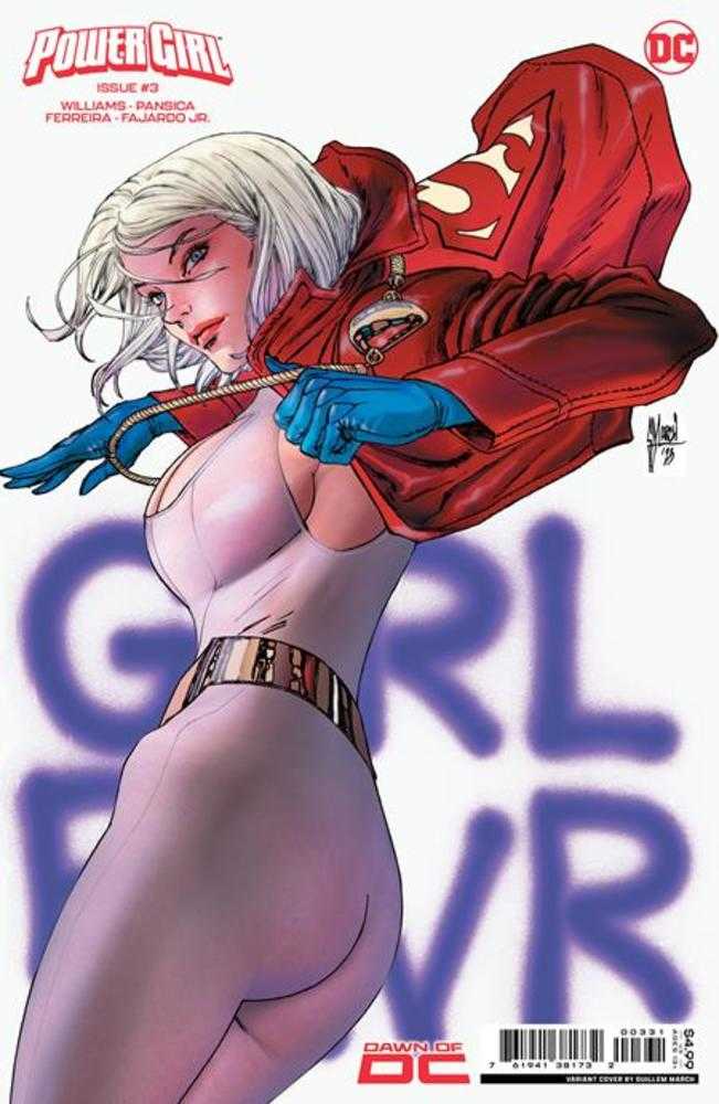 Power Girl #3 Cover C Guillem March Card Stock Variant | Odin's Place
