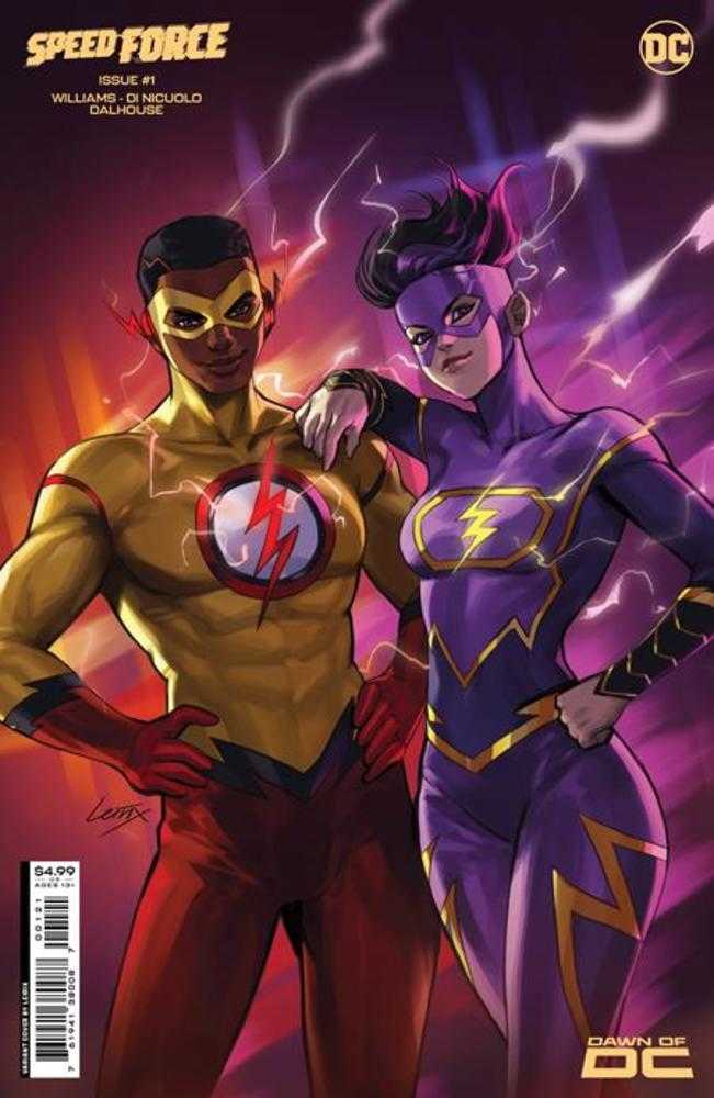 Speed Force #1 (Of 6) Cover B Lesley Leirix Li Card Stock Variant | Odin's Place