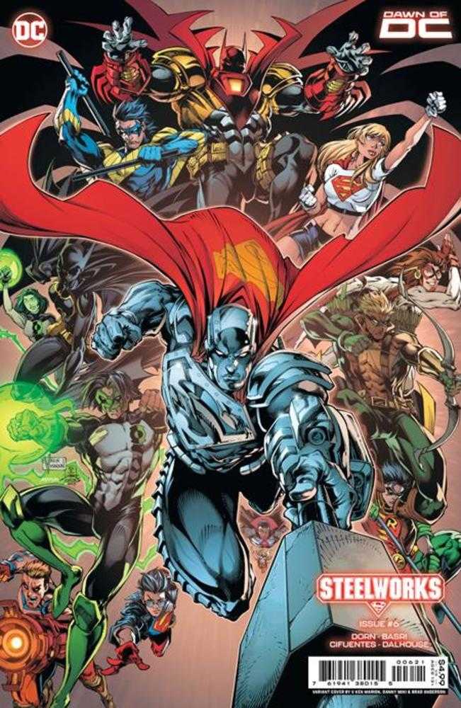 Steelworks #6 (Of 6) Cover B V Ken Marion & Danny Miki Card Stock Variant | Odin's Place