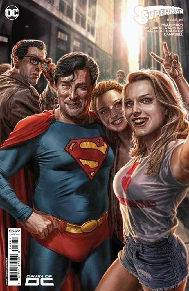 Superman #8 Cover B Lee Bermejo Card Stock Variant | Odin's Place