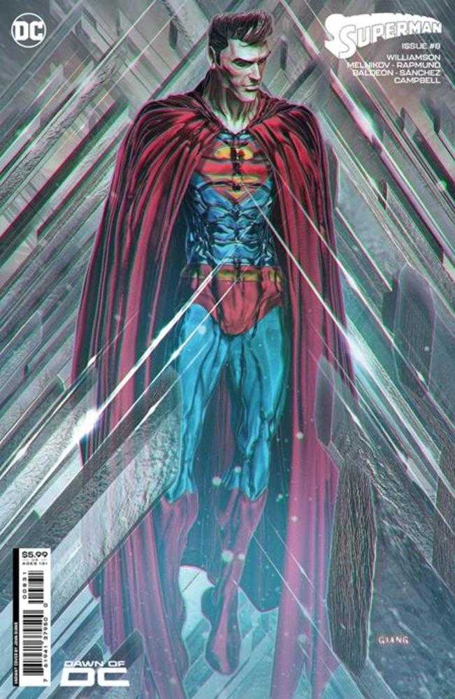 Superman #8 Cover C John Giang Card Stock Variant | Odin's Place