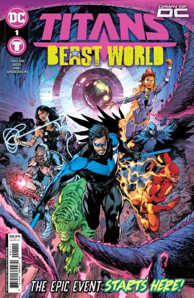 Titans Beast World #1 (Of 6) Cover A Ivan Reis & Danny Miki | Odin's Place