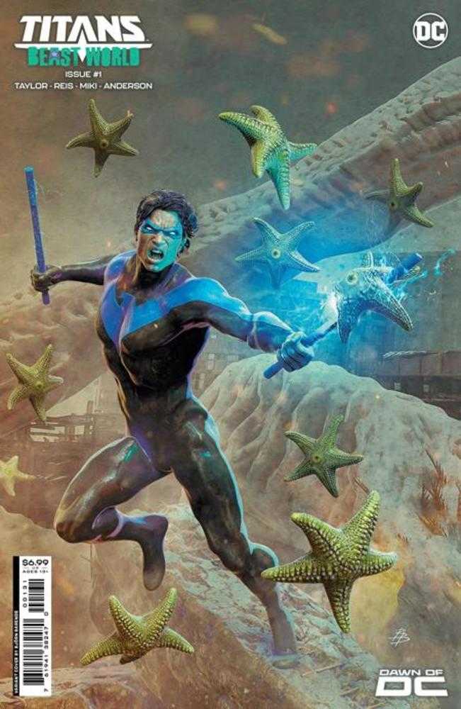 Titans Beast World #1 (Of 6) Cover B Bjorn Barends Card Stock Variant | Odin's Place