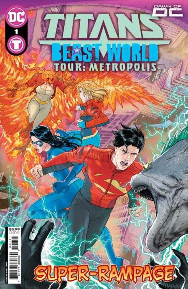 Titans Beast World Tour Metropolis #1 (One Shot) Cover A Mikel Janin | Odin's Place