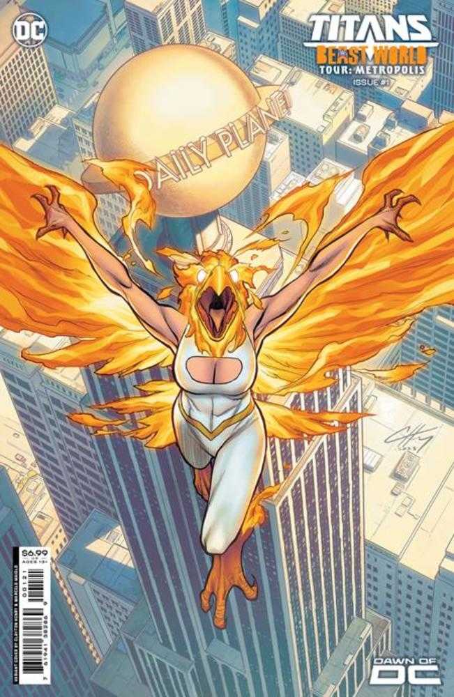 Titans Beast World Tour Metropolis #1 (One Shot) Cover B Clayton Henry Card Stock Variant | Odin's Place