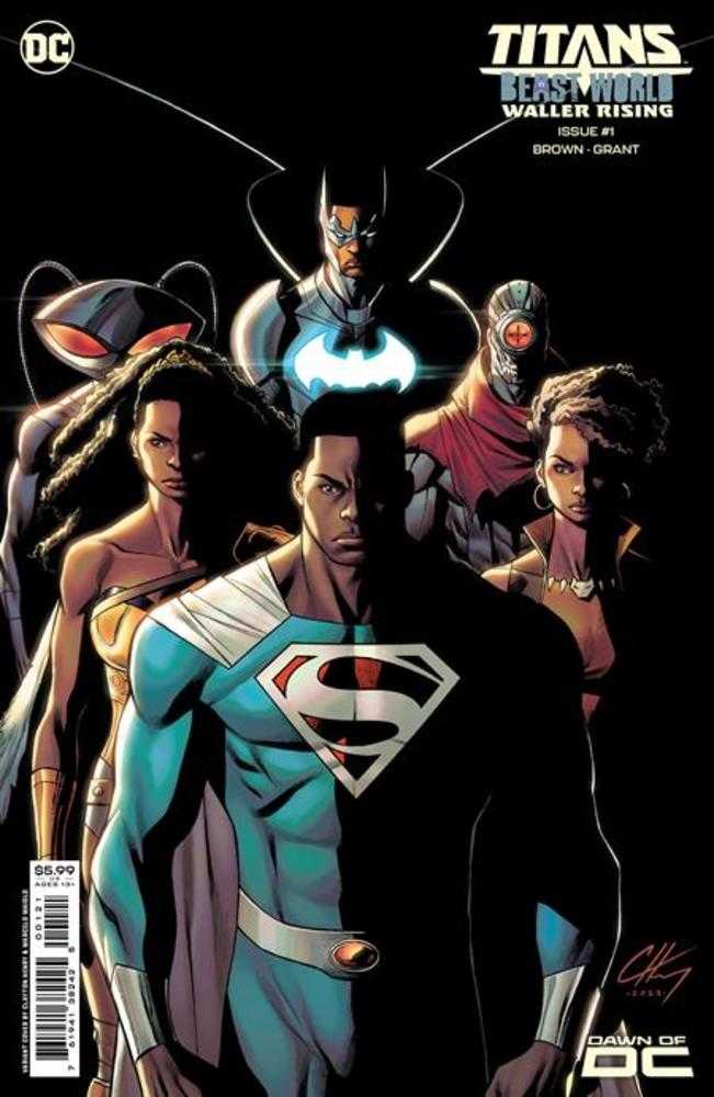 Titans Beast World Waller Rising #1 (One Shot) Cover B Clayton Henry Card Stock Variant | Odin's Place