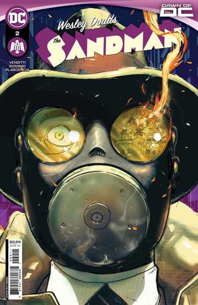 Wesley Dodds The Sandman #2 (Of 6) Cover A Riley Rossmo | Odin's Place