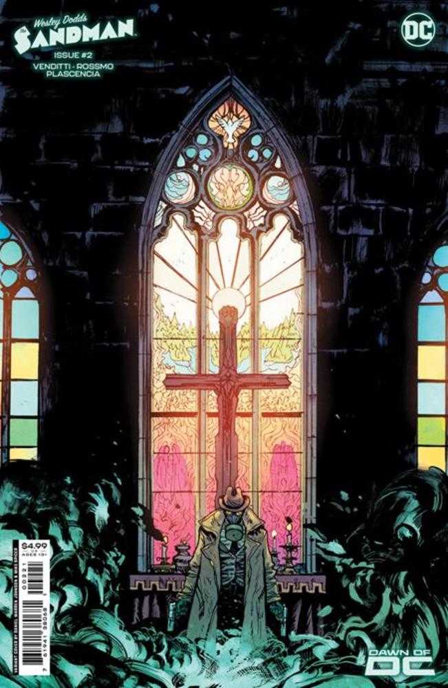 Wesley Dodds The Sandman #2 (Of 6) Cover B Daniel Warren Johnson Card Stock Variant | Odin's Place