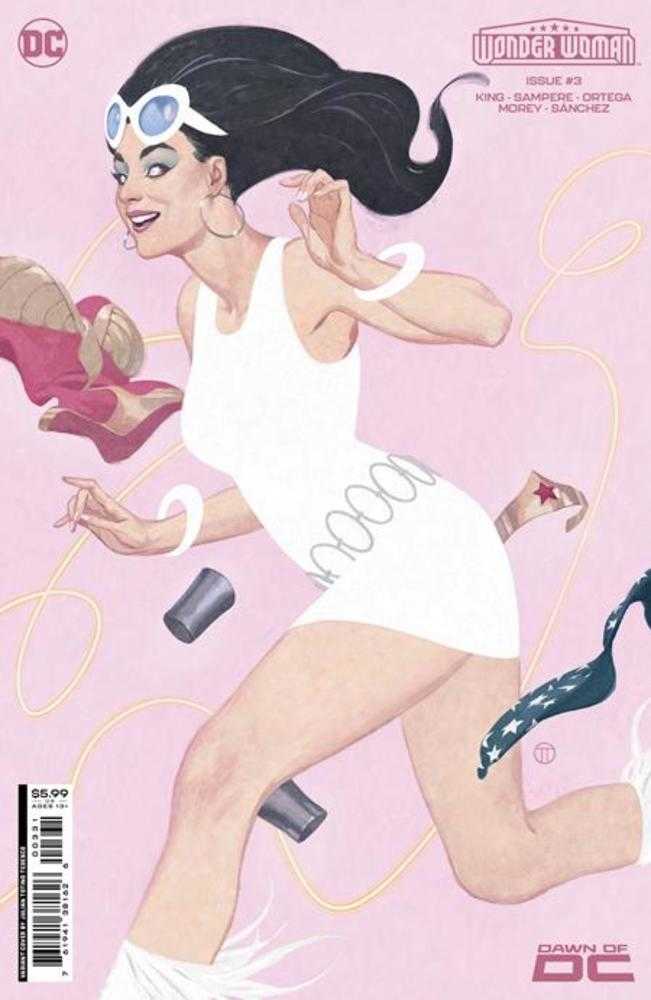 Wonder Woman #3 Cover C Julian Totino Tedesco Card Stock Variant | Odin's Place