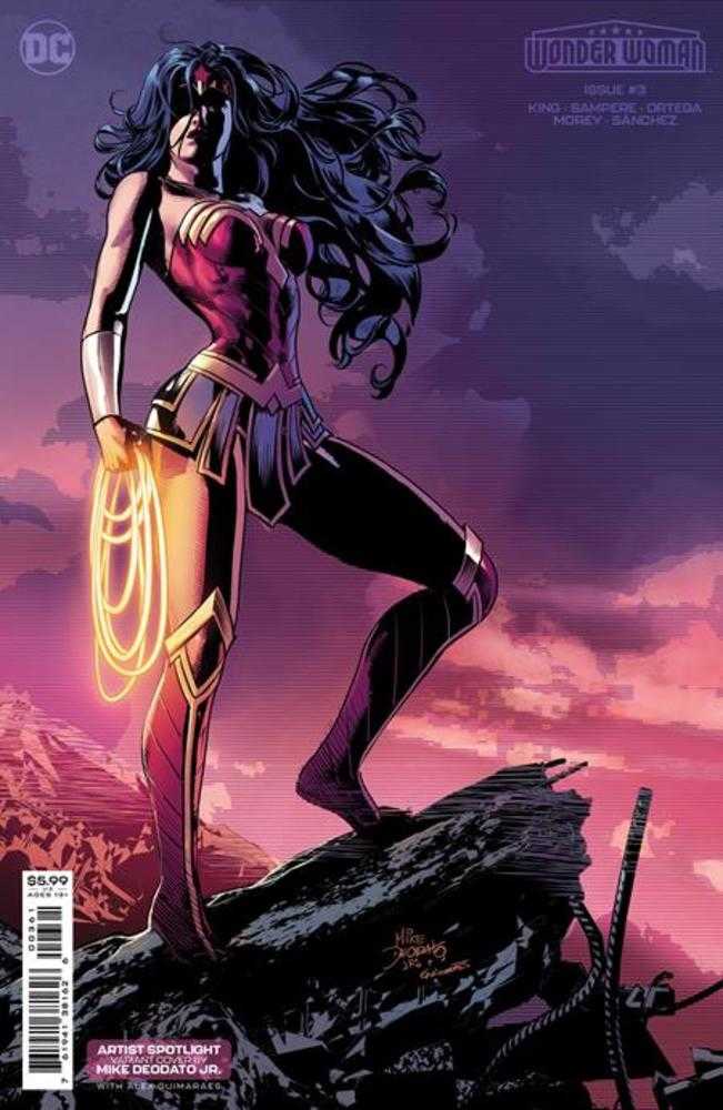 Wonder Woman #3 Cover D Mike Deodato Jr Artist Spotlight Card Stock Variant | Odin's Place
