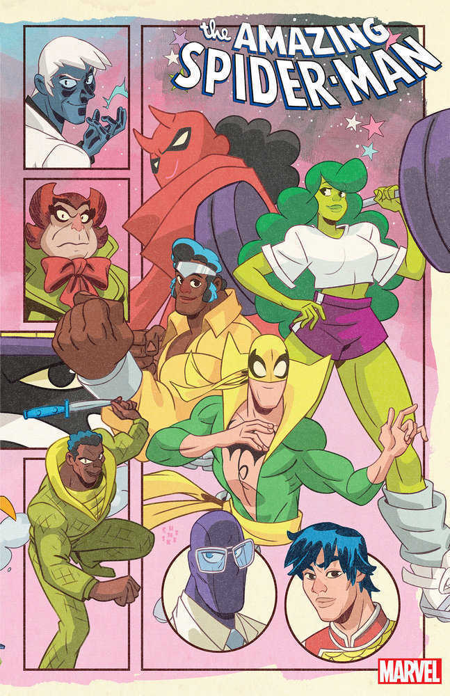 Amazing Spider-Man #40 Sean Galloway Saturday Morning Connecting Variant [Gw] | Odin's Place