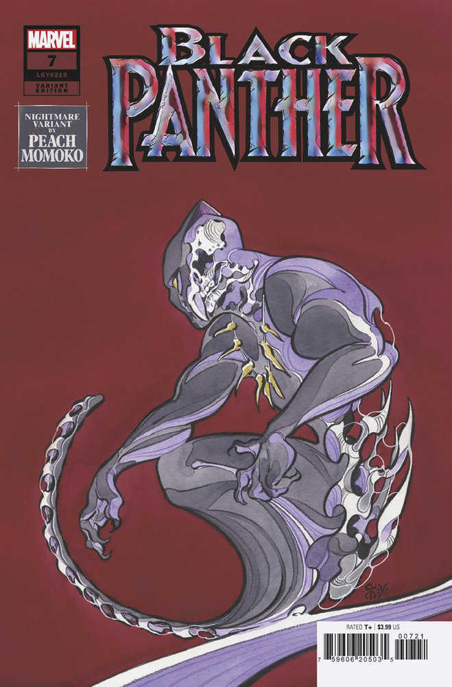 Black Panther 7 Peach Momoko Nightmare Variant | Odin's Place