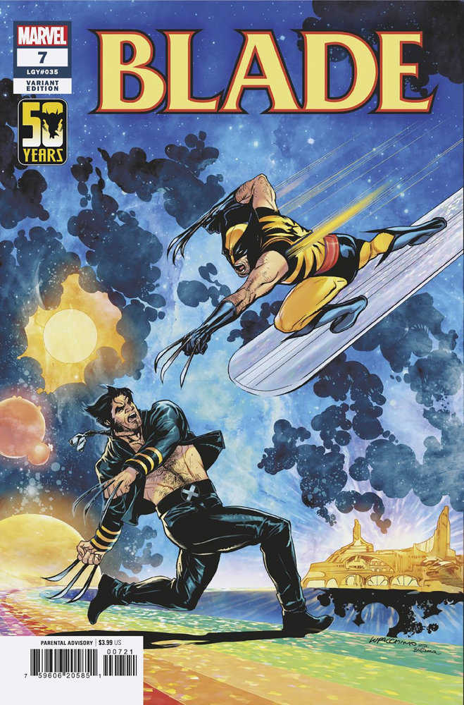 Blade 7 Ema Lupacchino Wolverine Wolverine Wolverine Variant | Odin's Place