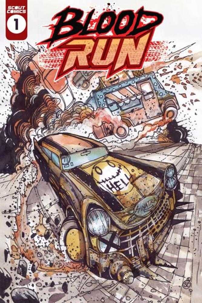 Blood Run #1 Cover A Stefano Cardoselli (Mature) | Odin's Place