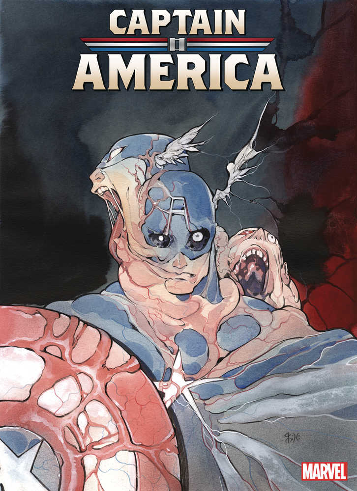Captain America #4 Peach Momoko Nightmare Variant | Odin's Place