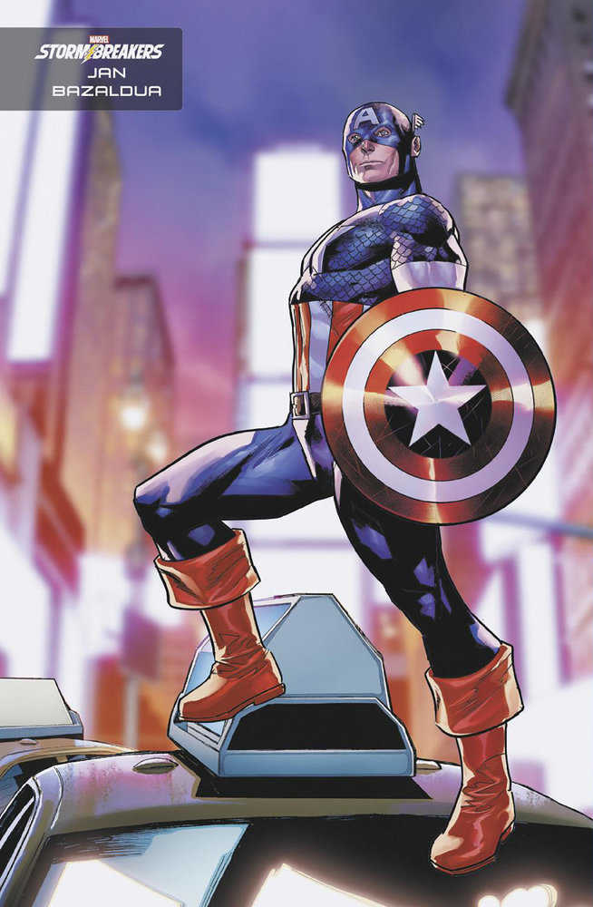 Captain America 5 Jan Bazaldua Stormbreakers Variant | Odin's Place