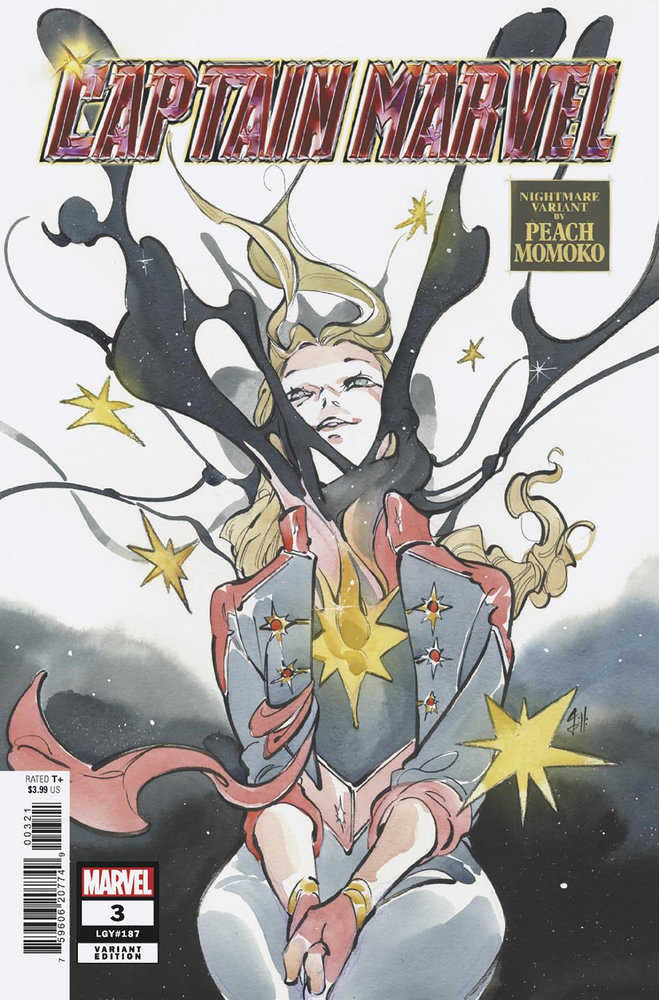Captain Marvel 3 Peach Momoko Nightmare Variant | Odin's Place