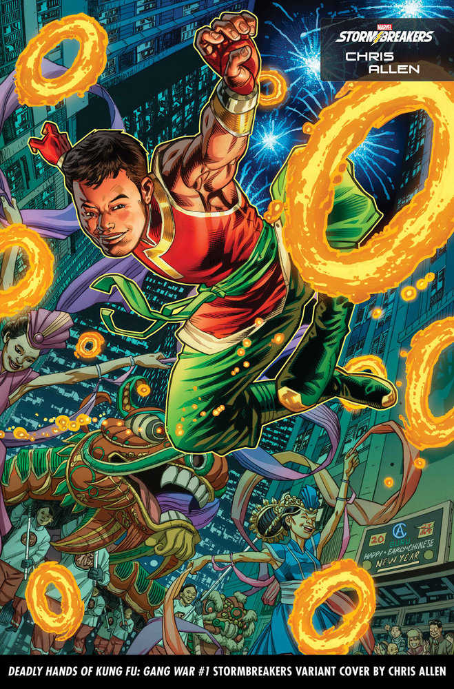 Deadly Hands Of Kung Fu: Gang War 1 Chris Allen Stormbreakers Variant [Gw] | Odin's Place