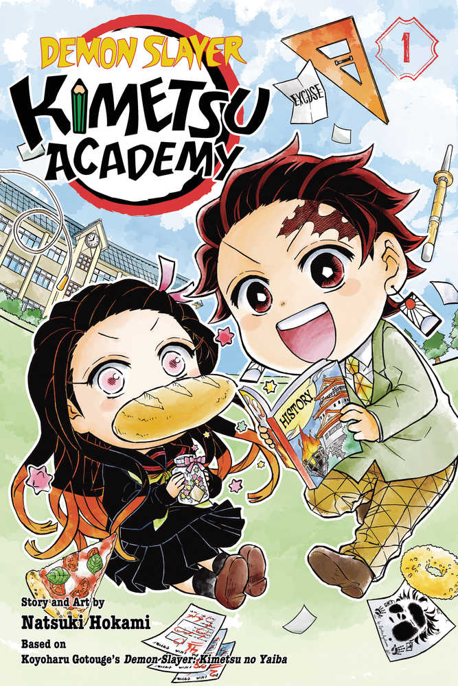 Demon Slayer Kimetsu Academy Graphic Novel Volume 01 | Odin's Place