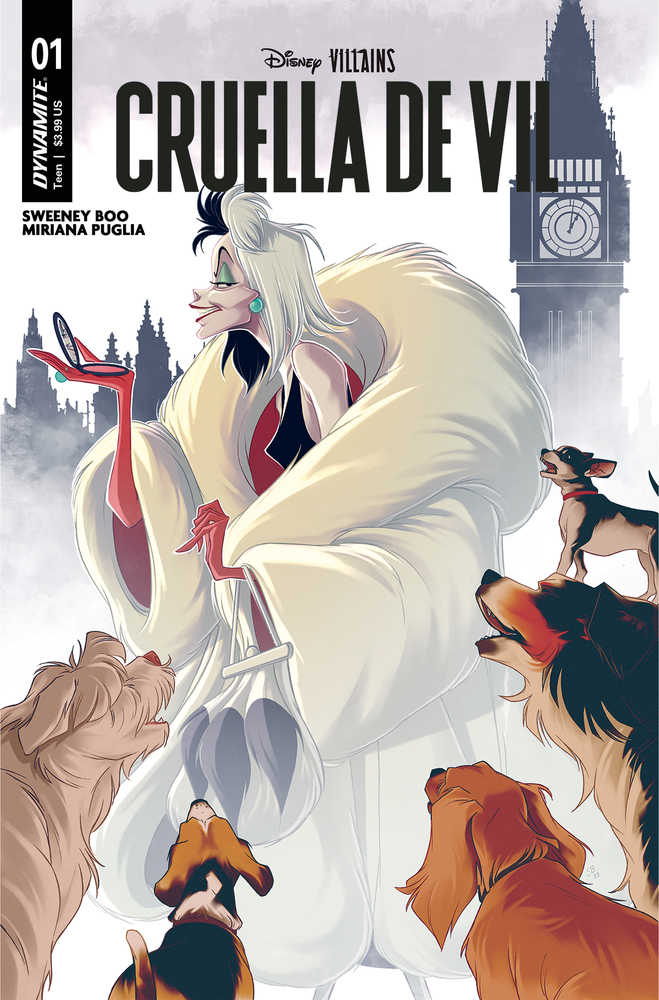 Disney Villains Cruella De Vil #1 Cover A Boo | Odin's Place