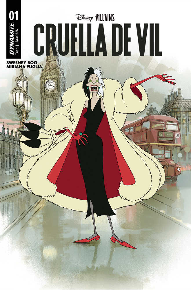 Disney Villains Cruella De Vil #1 Cover B Middleton | Odin's Place