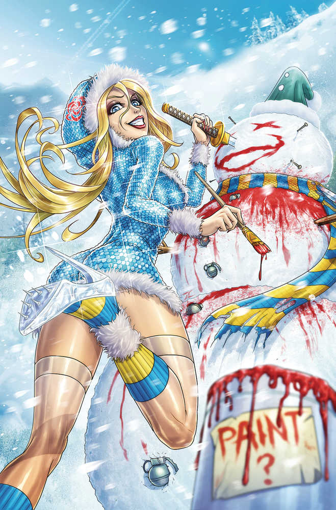 Grimm Fairy Tales 2023 Holiday Pinup Special Cover C J Cardygrade | Odin's Place