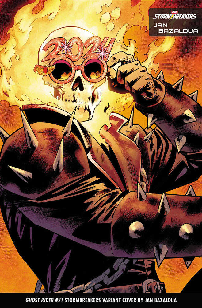 Ghost Rider 21 Jan Bazaldua Stormbreakers Variant | Odin's Place