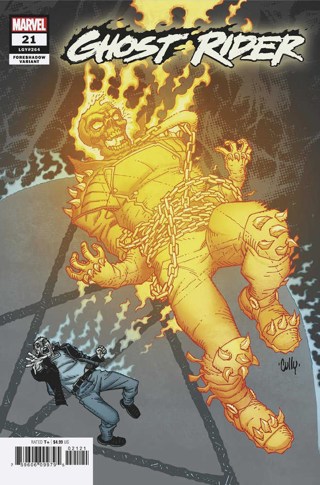Ghost Rider 21 Cully Hamner Foreshadow Variant | Odin's Place
