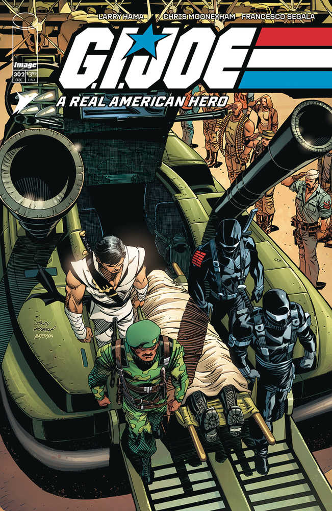 G.I. Joe A Real American Hero #302 Cover A Kubert & Anderson | Odin's Place