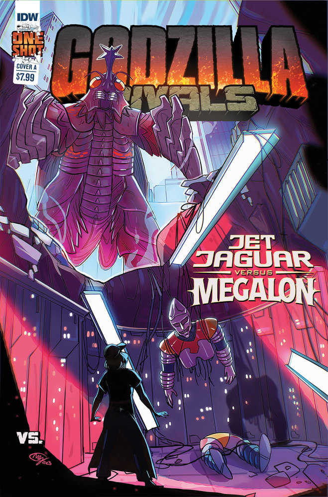 Godzilla Rivals: Jet Jaguar vs. Megalon Cover A (Huang) | Odin's Place