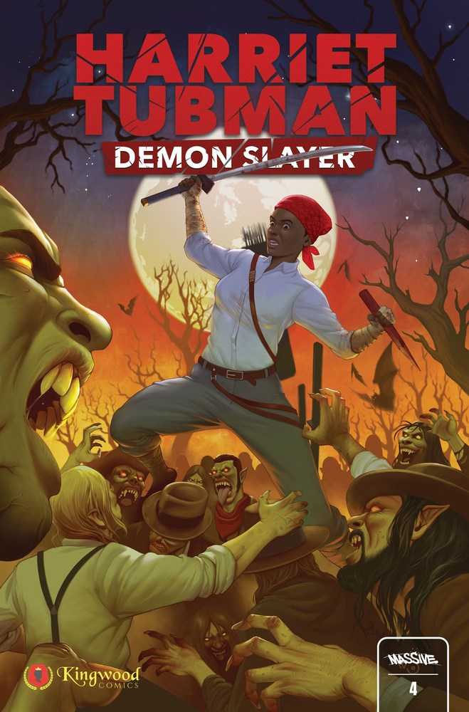 Harriet Tubman Demon Slayer #4 Cover A Barna (Mature) | Odin's Place