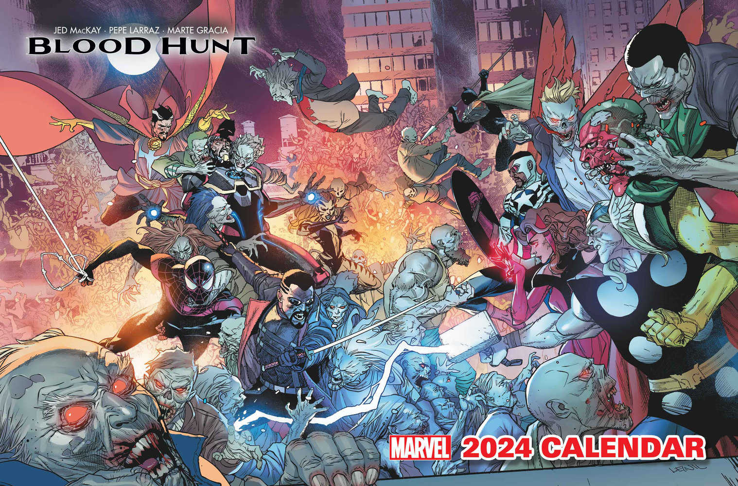 Marvel 2024 Calendar [Bundles Of 20] | Odin's Place